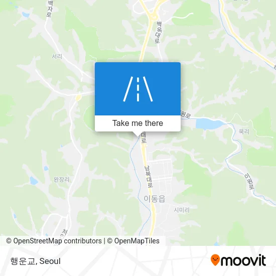 행운교 map