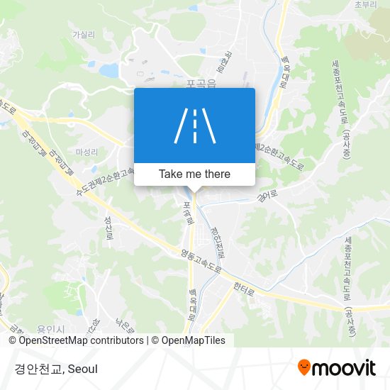 경안천교 map