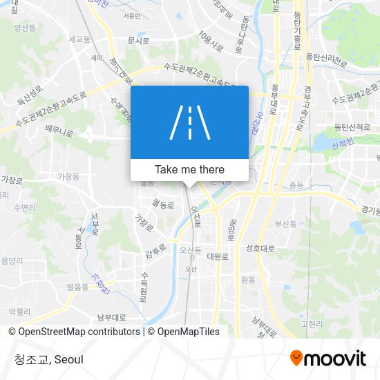 청조교 map