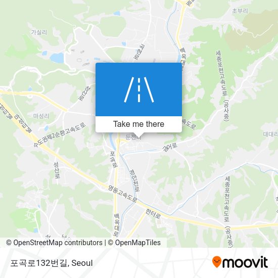 포곡로132번길 map