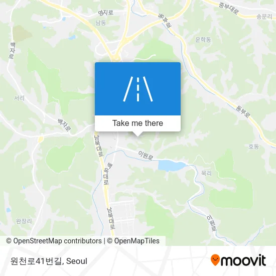 원천로41번길 map