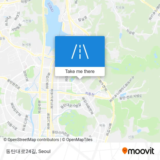 동탄대로24길 map