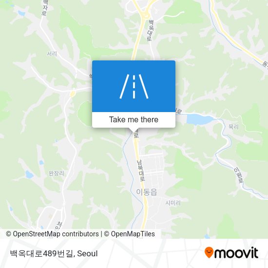 백옥대로489번길 map