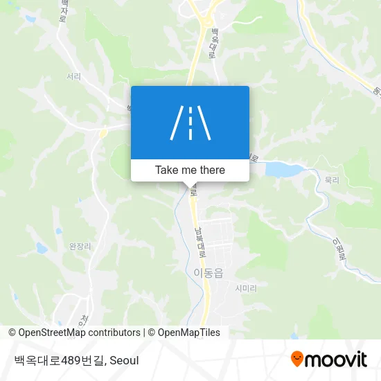 백옥대로489번길 map