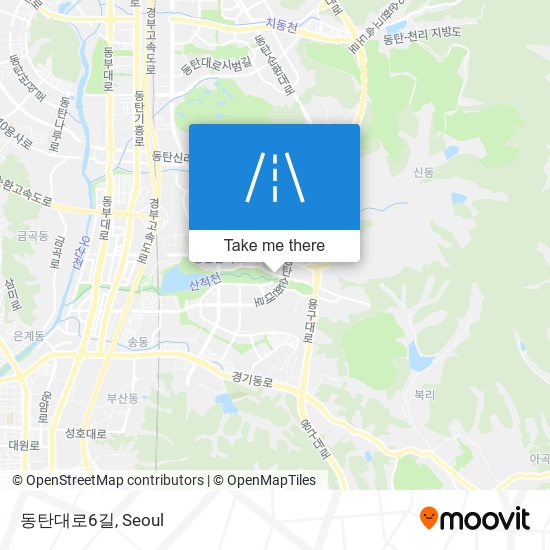 동탄대로6길 map