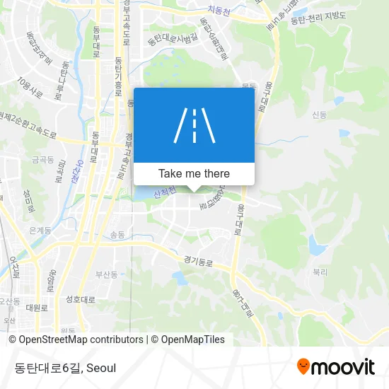 동탄대로6길 map