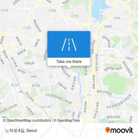 노작로4길 map
