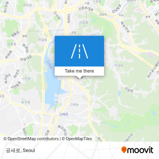 공세로 map