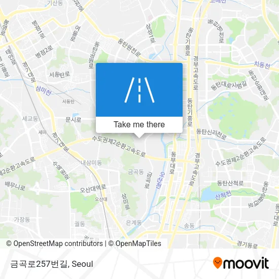 금곡로257번길 map