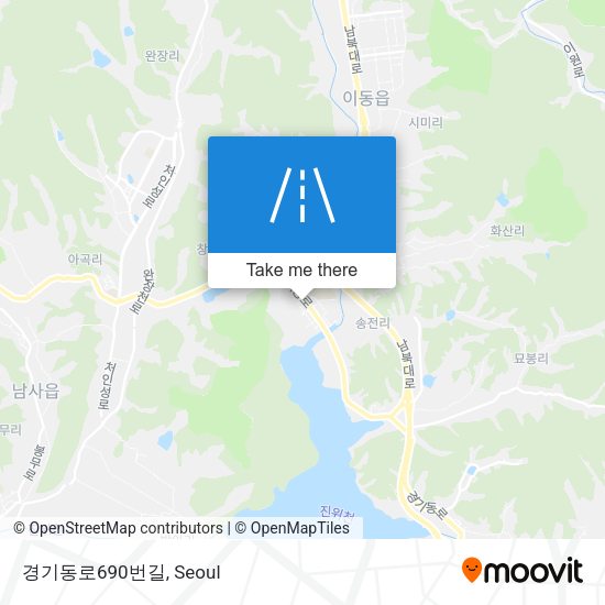 경기동로690번길 map
