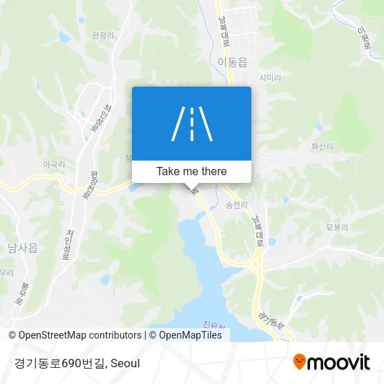 경기동로690번길 map