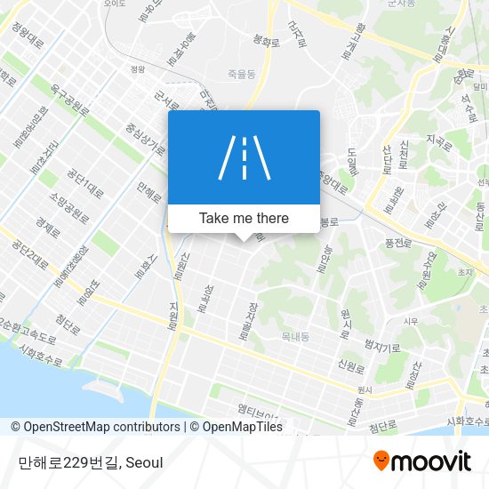 만해로229번길 map