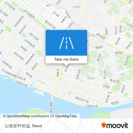 신원로91번길 map
