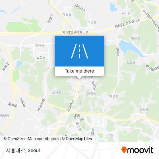 시흥대로 map