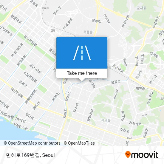 만해로169번길 map