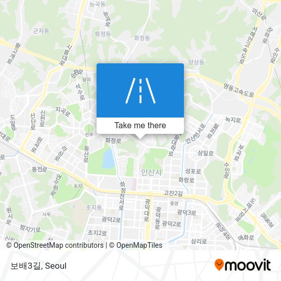 보배3길 map