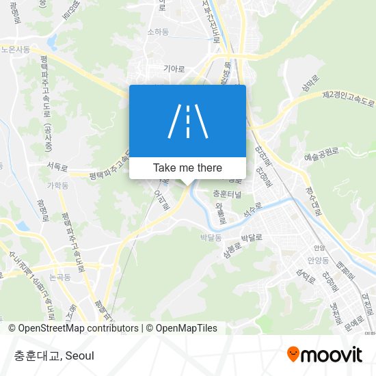 충훈대교 map