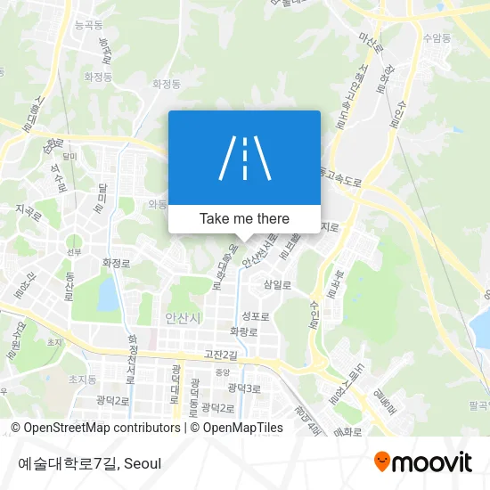 예술대학로7길 map