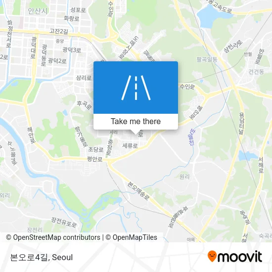 본오로4길 map