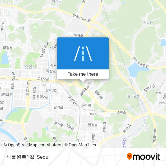 식물원로1길 map