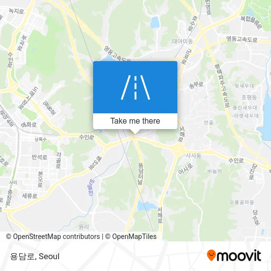 용담로 map
