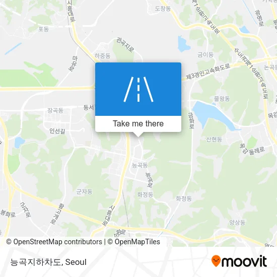 능곡지하차도 map