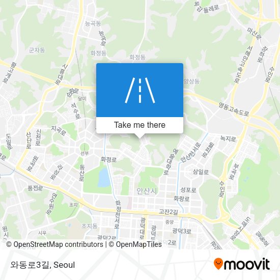 와동로3길 map