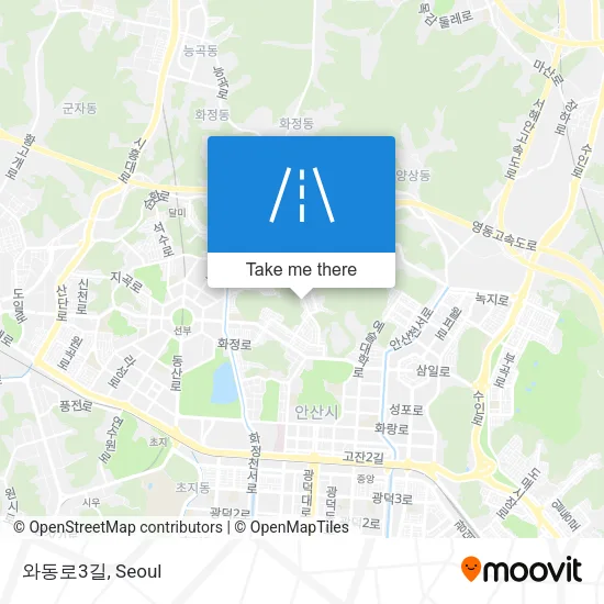 와동로3길 map