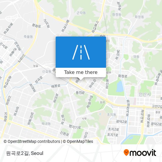 원곡로2길 map