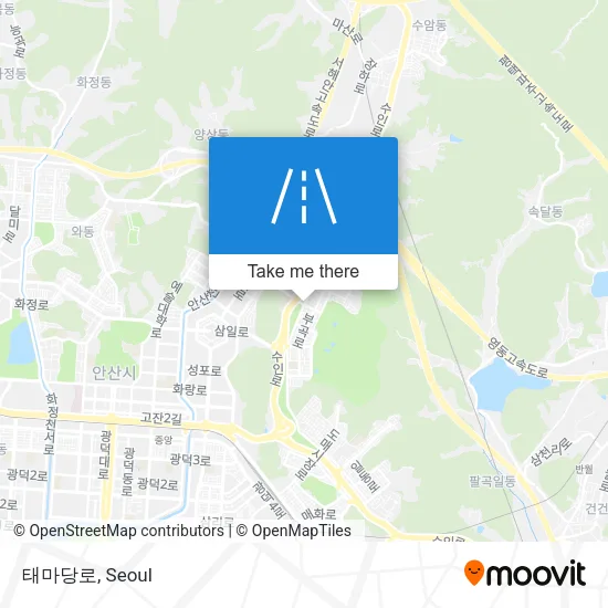 태마당로 map