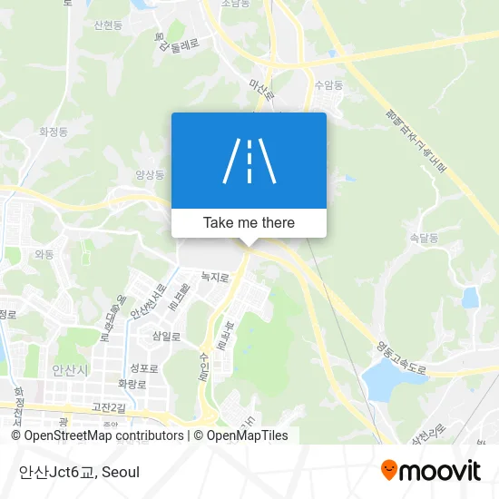 안산Jct6교 map