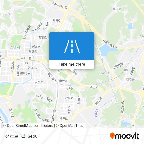 성호로1길 map