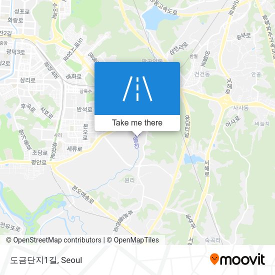 도금단지1길 map
