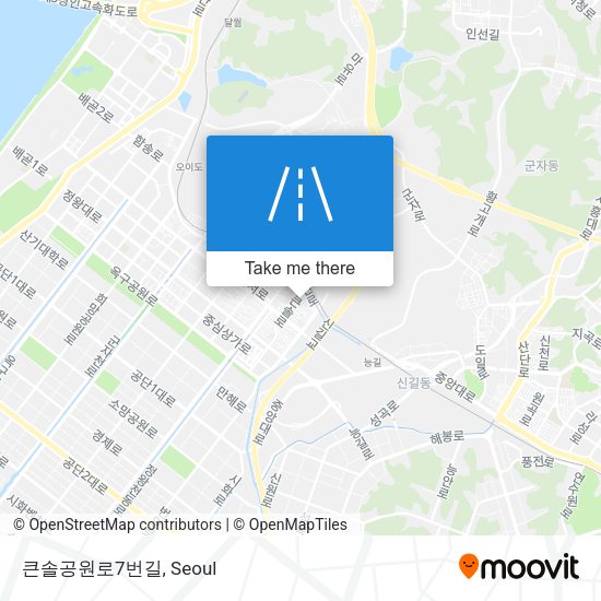 큰솔공원로7번길 map