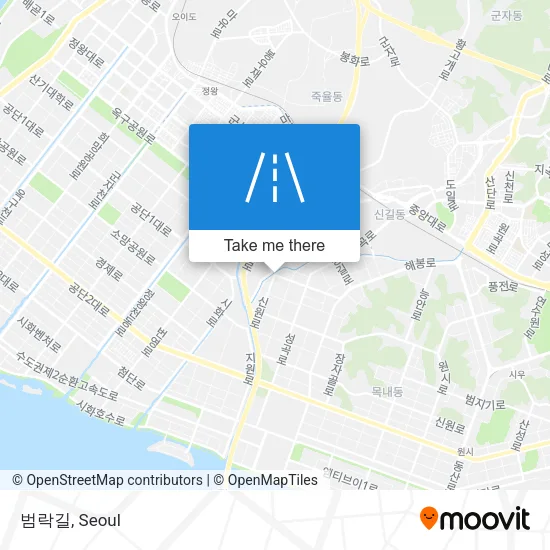 범락길 map