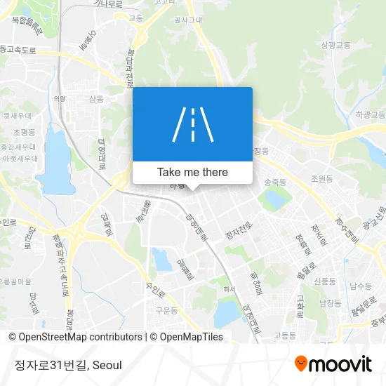 정자로31번길 map