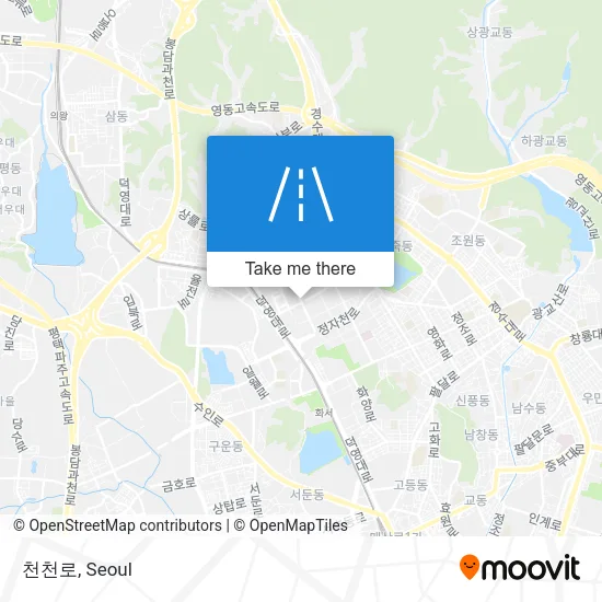 천천로 map