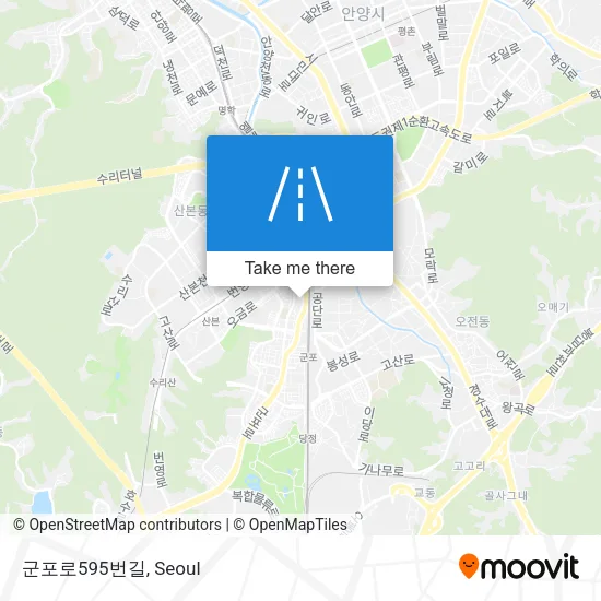 군포로595번길 map