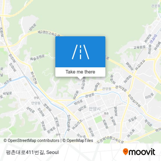 평촌대로411번길 map
