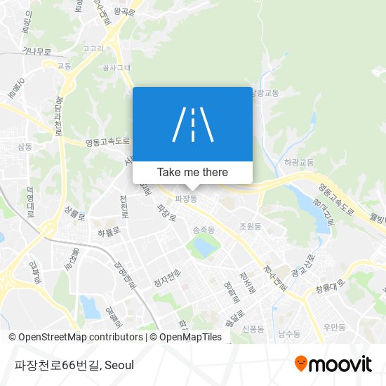 파장천로66번길 map