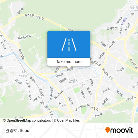 관양로 map