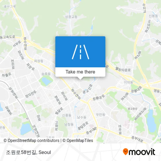 조원로58번길 map