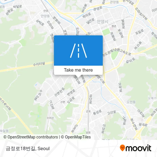 금정로18번길 map