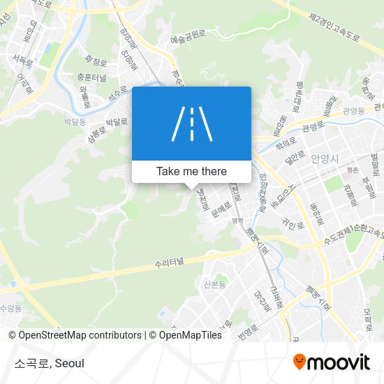 소곡로 map