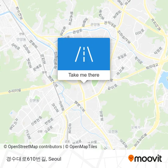 경수대로610번길 map
