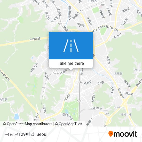 금당로129번길 map