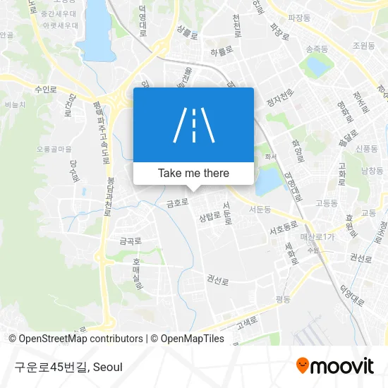 구운로45번길 map