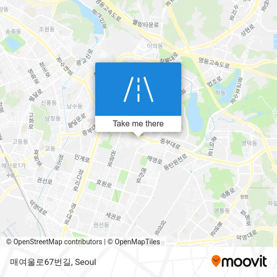 매여울로67번길 map