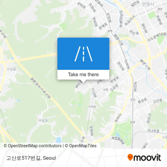 고산로517번길 map