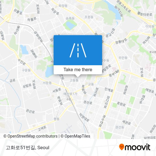 고화로51번길 map